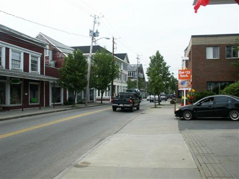 Front Street, south view